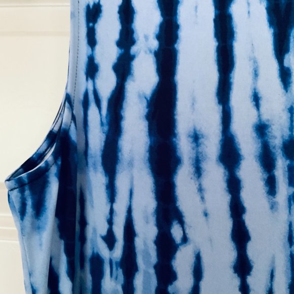 MICHAEL MICHAEL KORS "Basics" Tye-Dye Sleeveless Dress NWT Size S - Picture 5 of 9